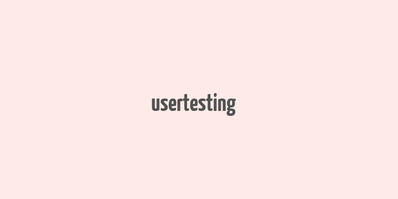 usertesting׬Ǯ