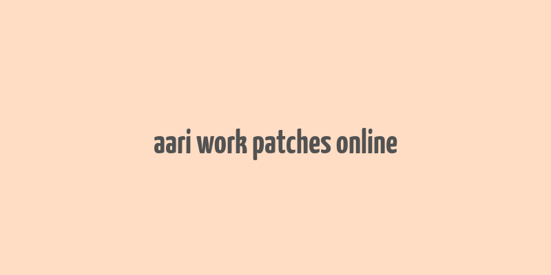 aari work patches online