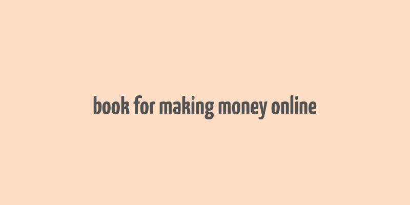 book for making money online