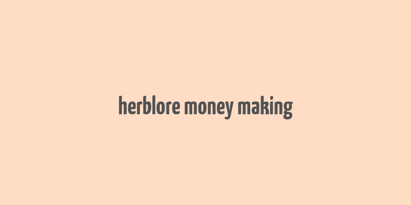 herblore money making