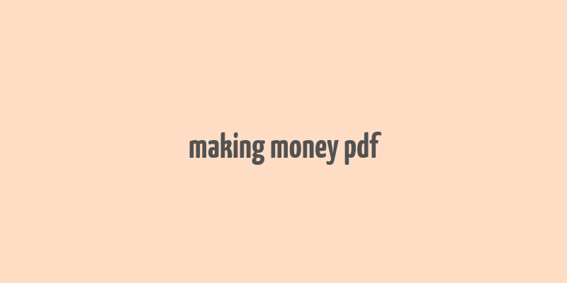 making money pdf