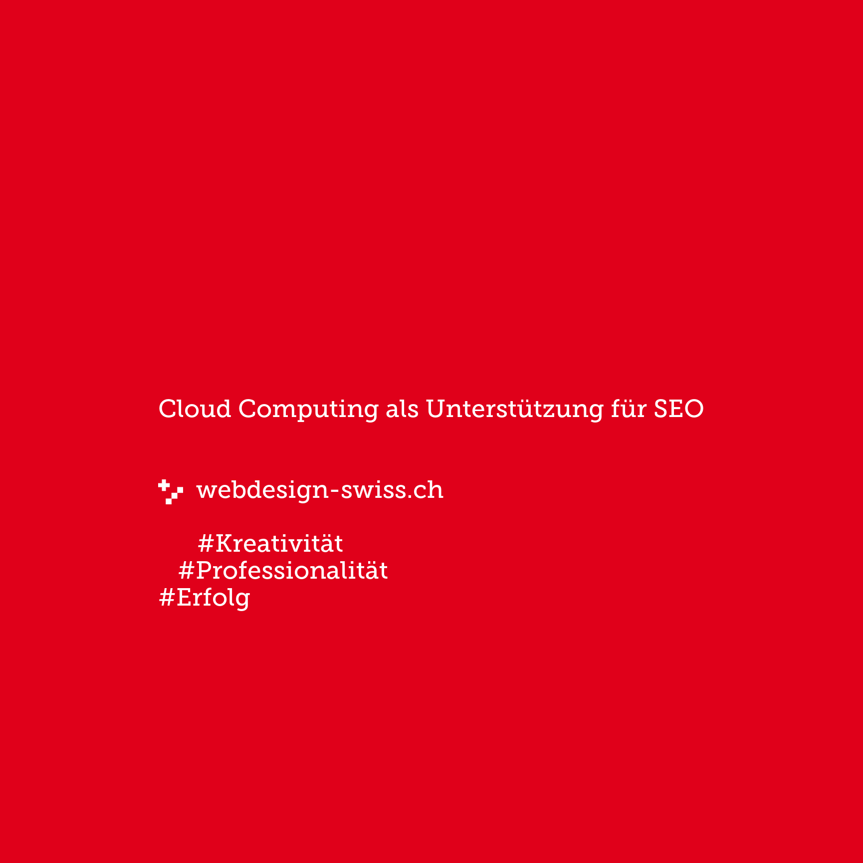 Cloud Computing als Unterstützung für SEO